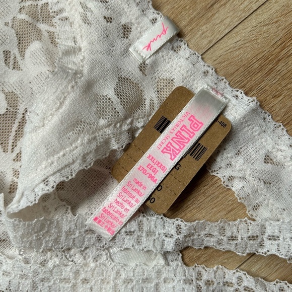 PINK Victoria’s Secret Lace Thong - Picture 3 of 3